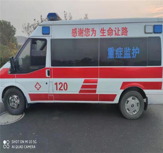 汕尾救护车出租服务案例3